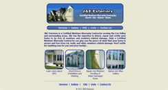Desktop Screenshot of jeexteriors.com